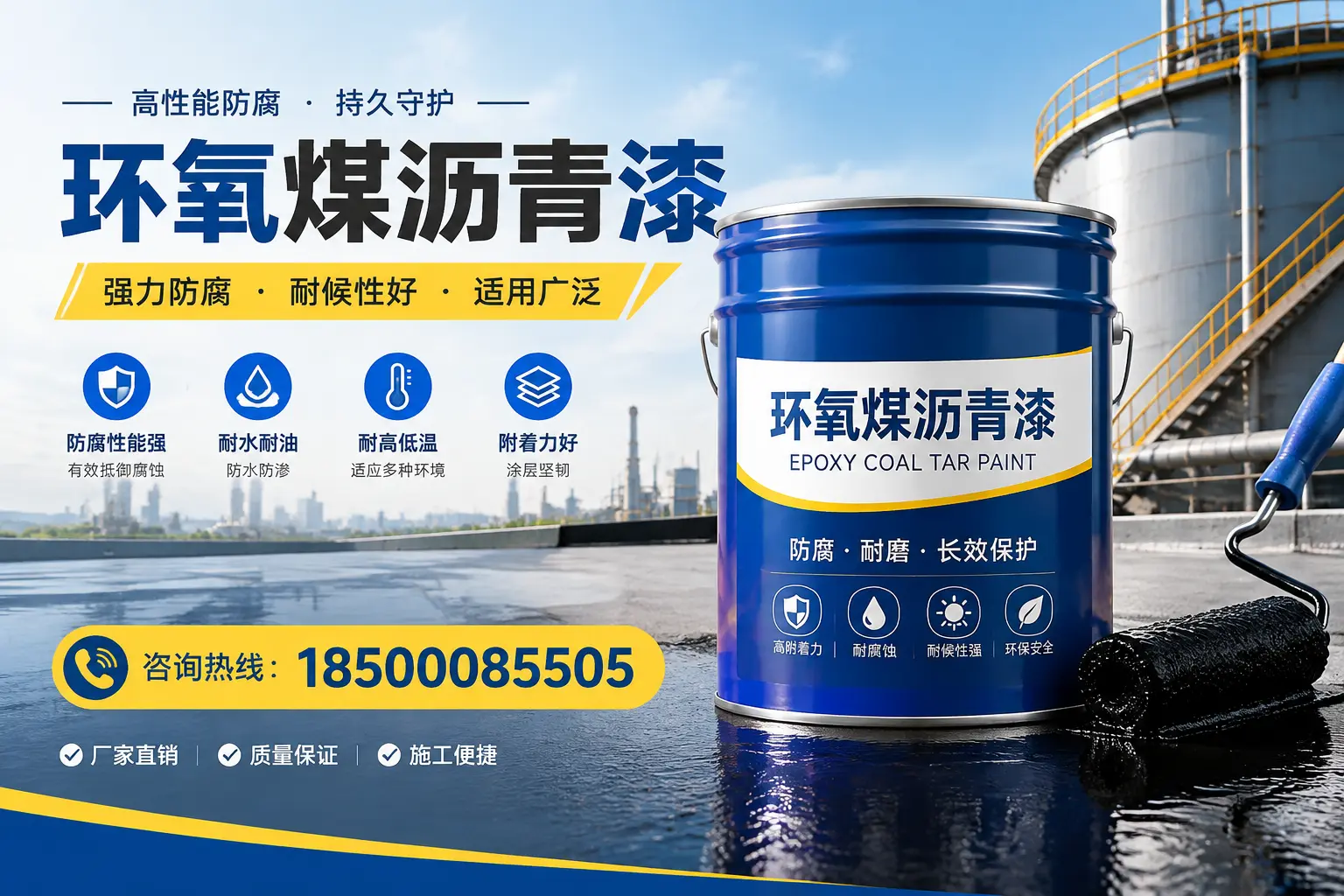 环氧煤沥青漆的储存与运输注意事项,昌邑企业须知